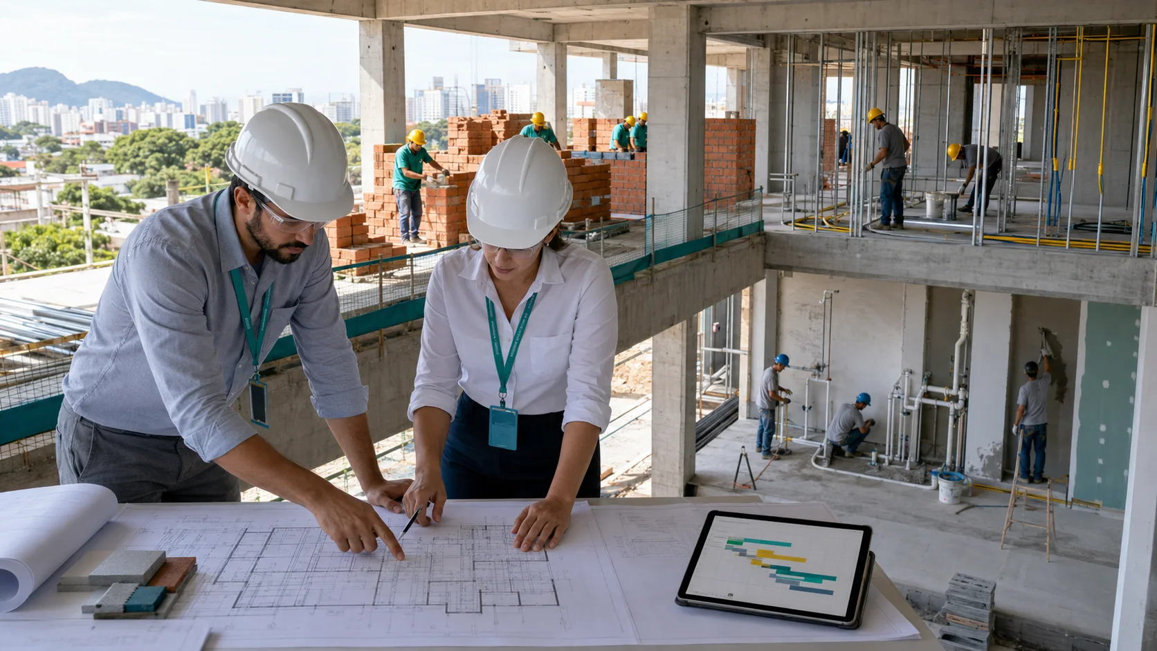 Planejamento de obra: como transformar escopo em frentes executaveis
