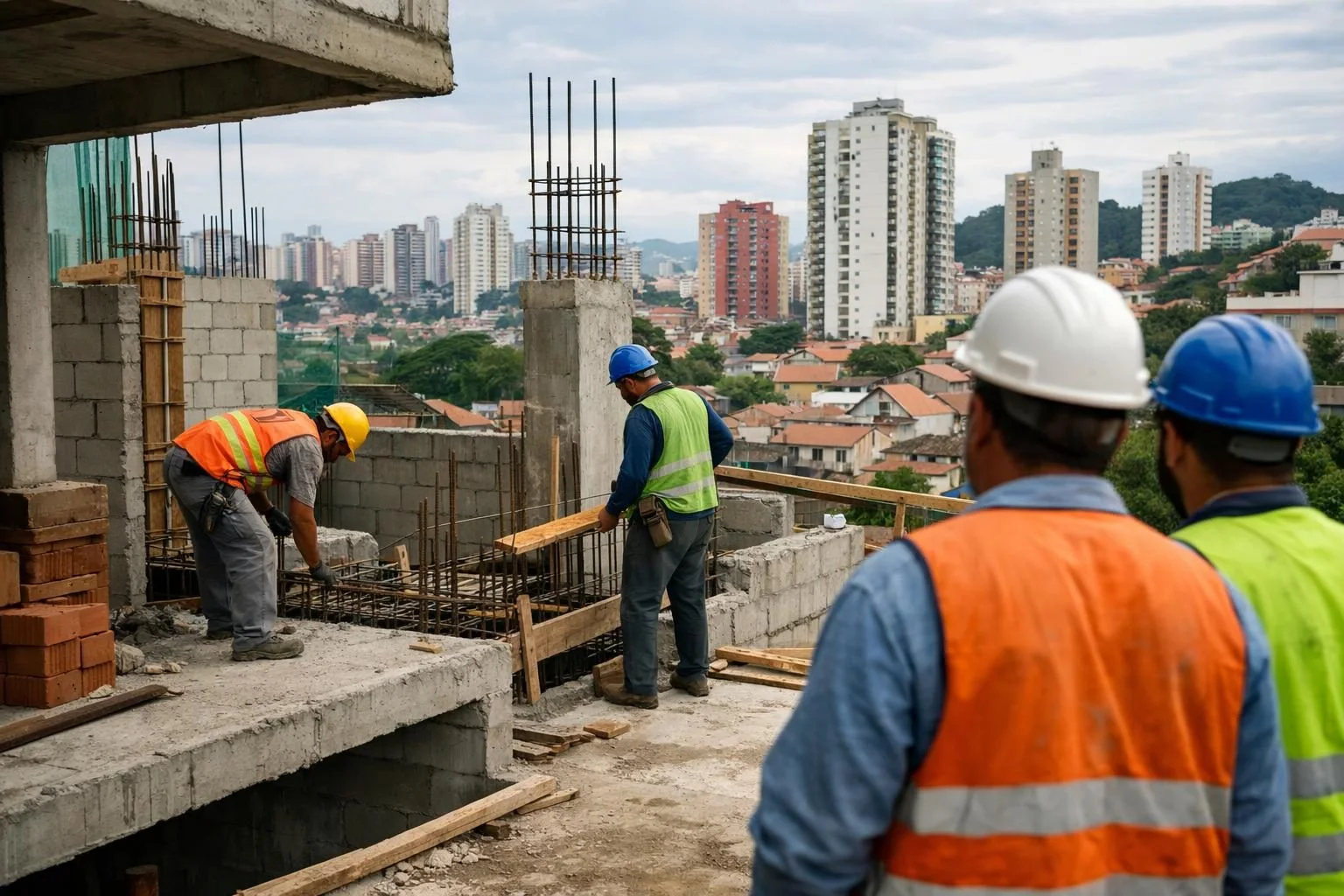 Jornada de 40 horas pode exigir mais de 288 mil contratações na construção, estima CBIC