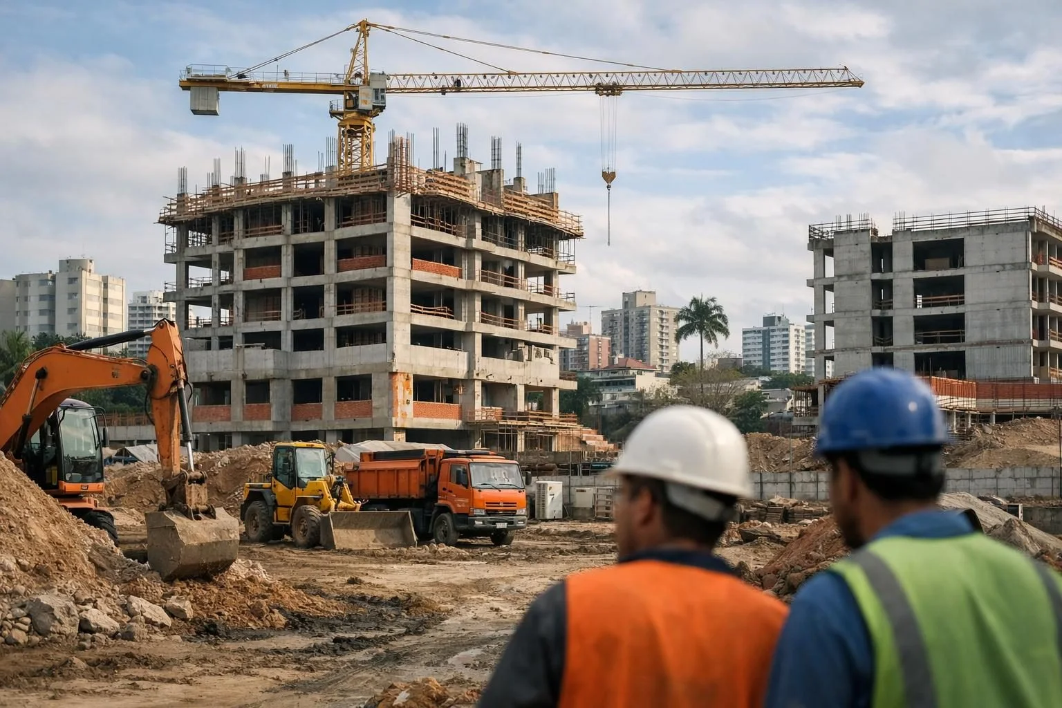 Confiança da construção cai em setembro com piora na demanda esperada