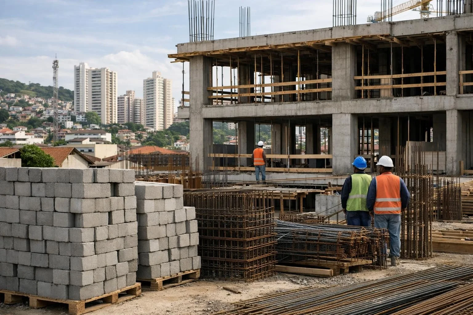 Custos da construção aceleram em outubro, com INCC-M em 0,35%